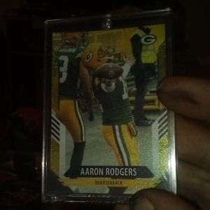 Aaron Rodgers rare score gold dot trim118/225